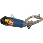 YAMAHA YZ450F 20-22   FACTORY 4.1 RCT TITANIUM ANODIZED FULL SYSTEM W/ CARBON END CAP 044461